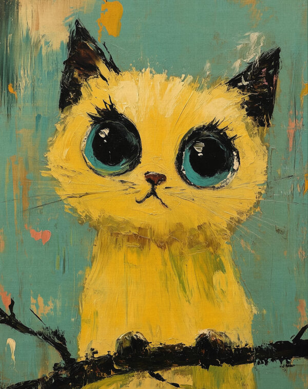Gato Amarelo - Brush